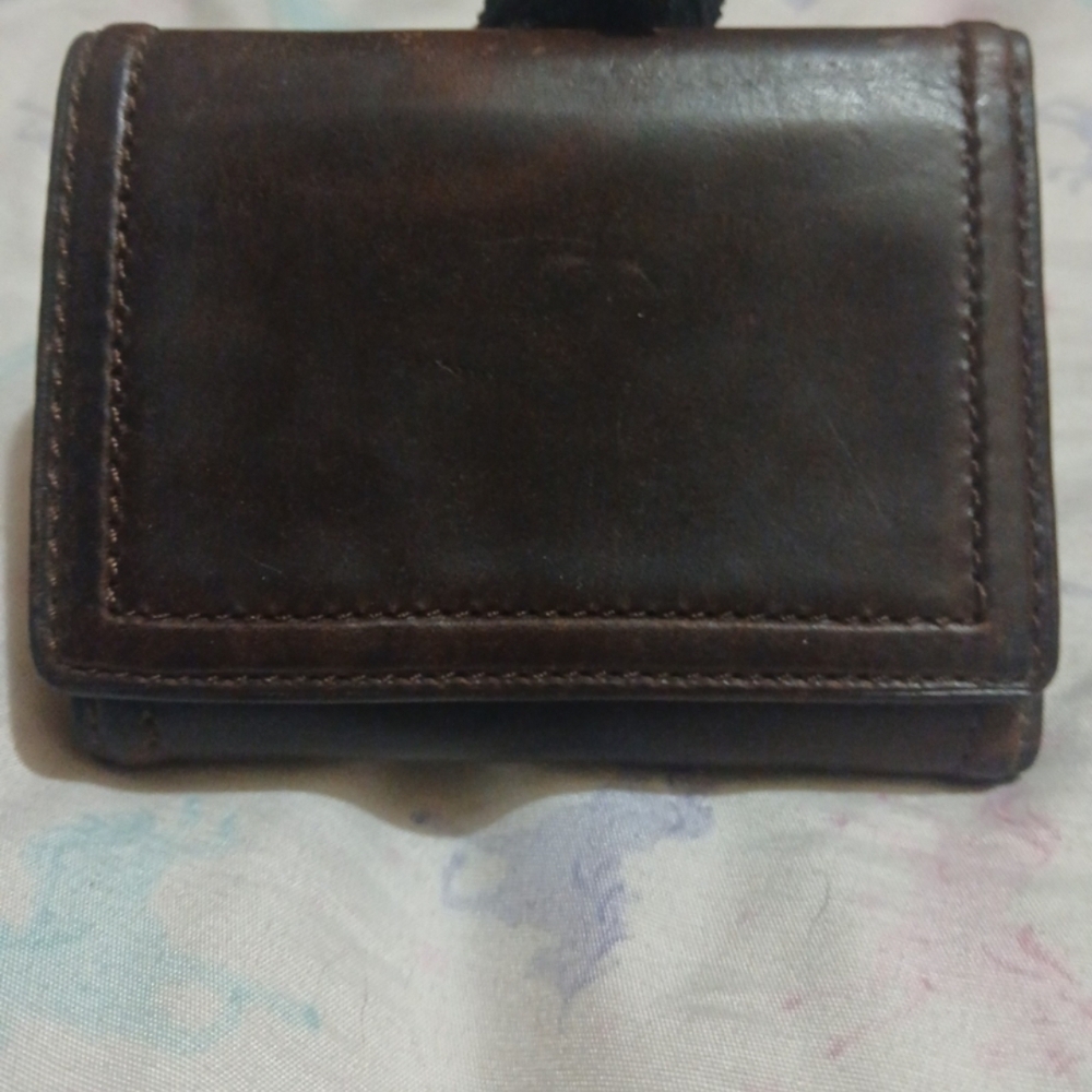 Dark Brown Leather Wallet